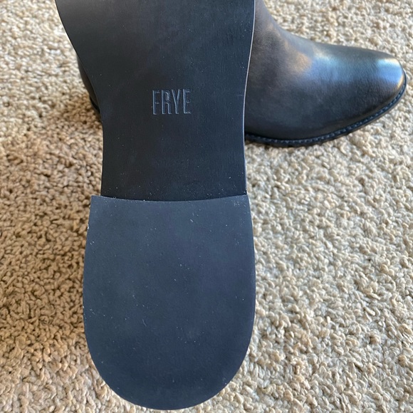 Like New- Frye Black Ankle Boots - Picture 7 of 8